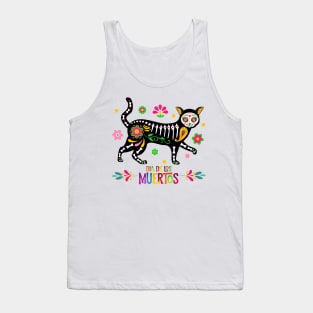 Dia de Muertos Cat Tee! Tank Top